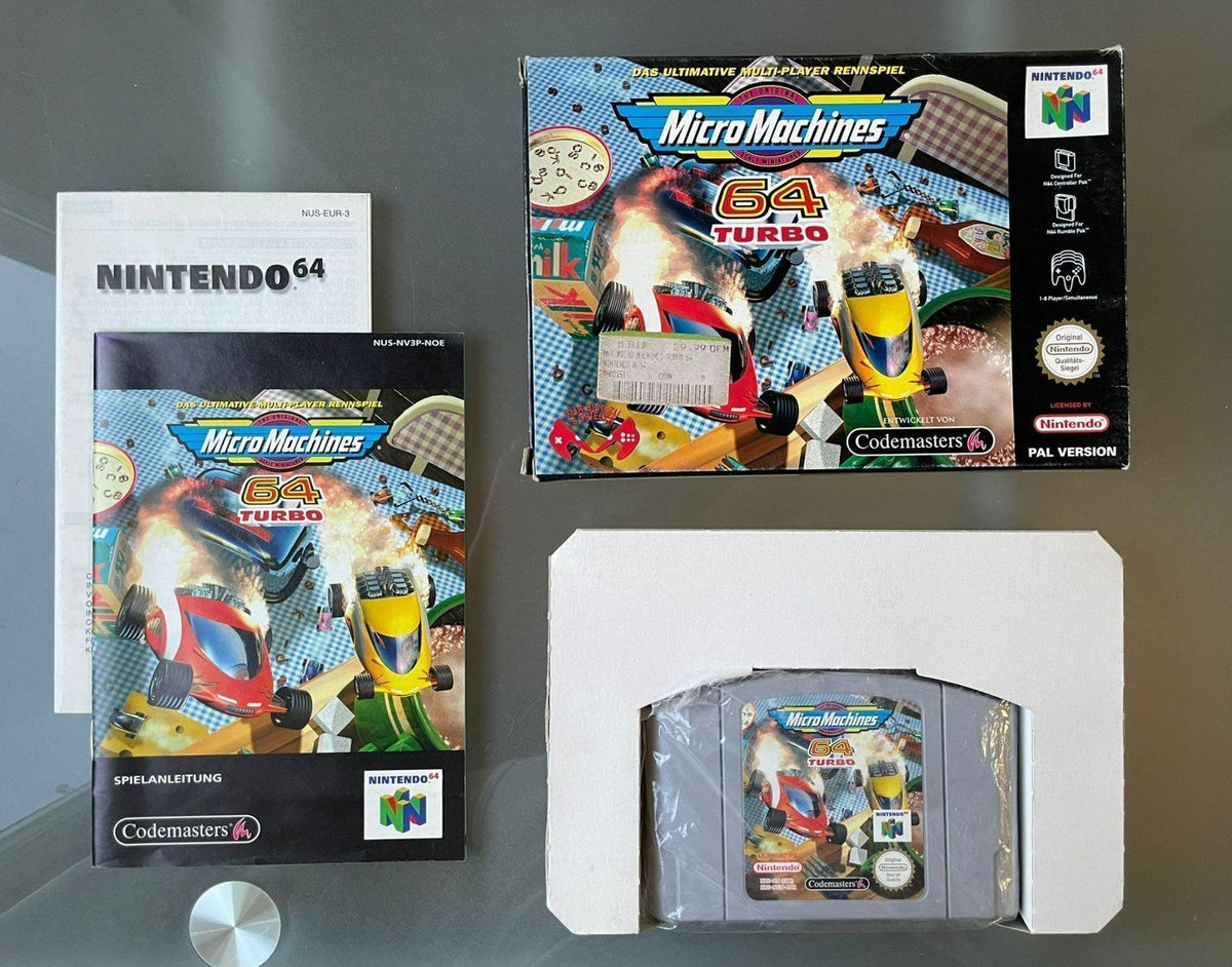Micro Machines Turbo für Nintendo 64 mit OVP