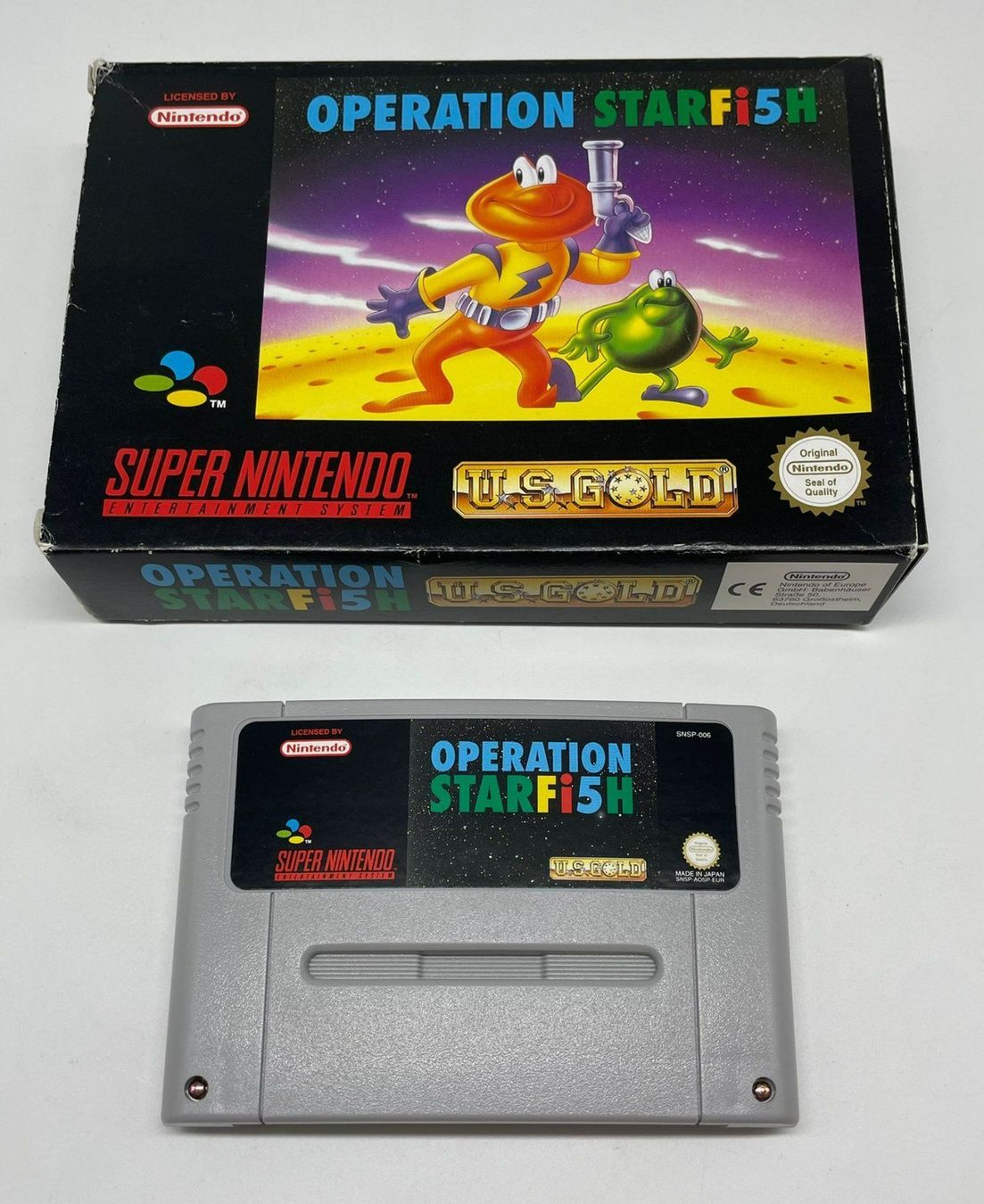 Opération étoile de mer - Super Nintendo SNES (ORP)