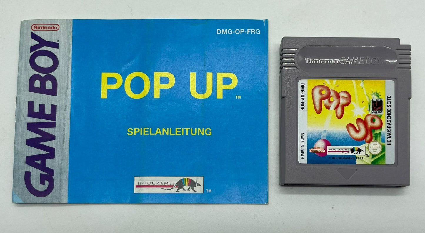 POP UP für Game Boy mit Anleitung