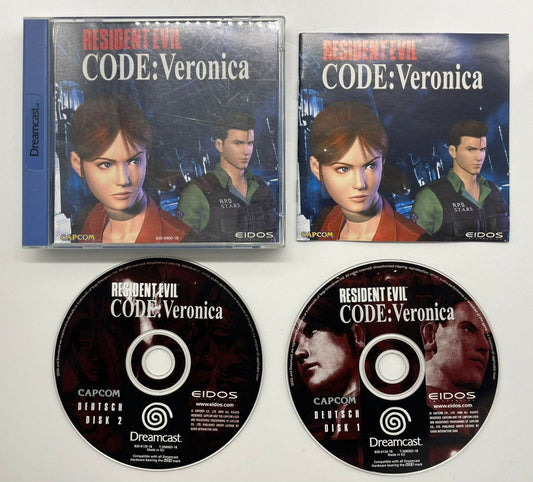 Resident Evil Code: Veronica - SEGA Dreamcast OVP