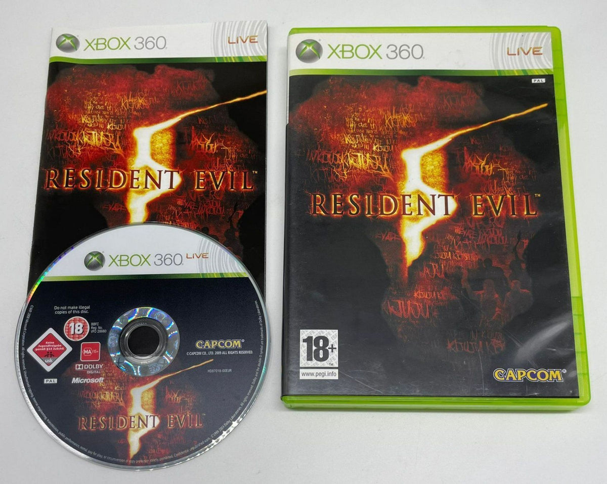 Resident Evil 5 für Xbox 360 mit OVP