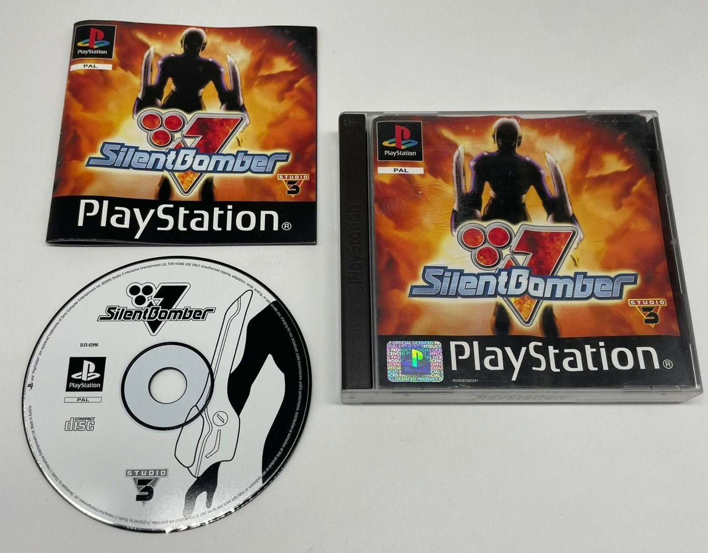 Silent Bomber - Playstation 1 (OVP)