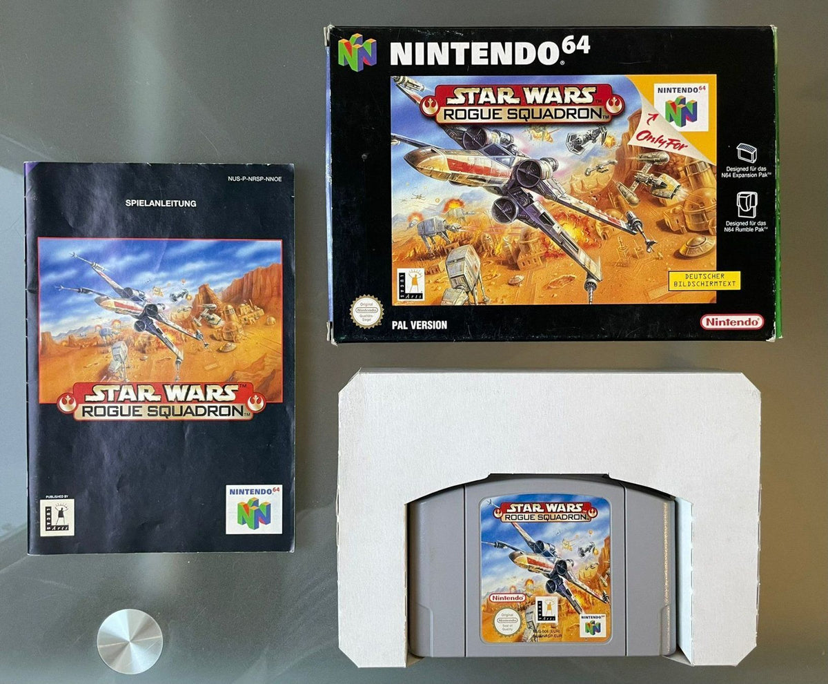 Star Wars Rogue Squadron für Nintendo 64 mit OVP