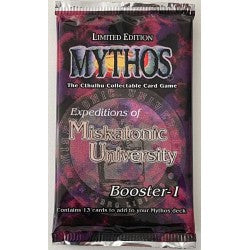 Mythe : Booster 1 - Expéditions de l'Université Miskatonic (NOUVEAU)