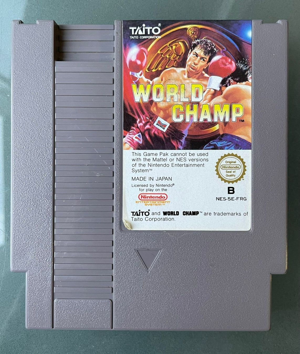 WORLD CHAMP NES